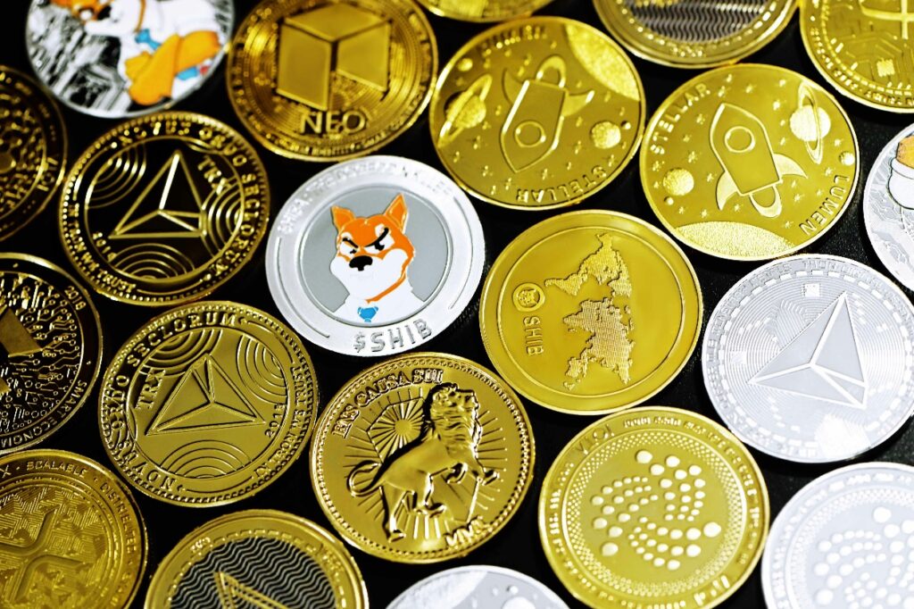 gold silver coins Gold and silver coins.